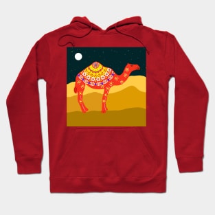 Camel in the dessert Hoodie